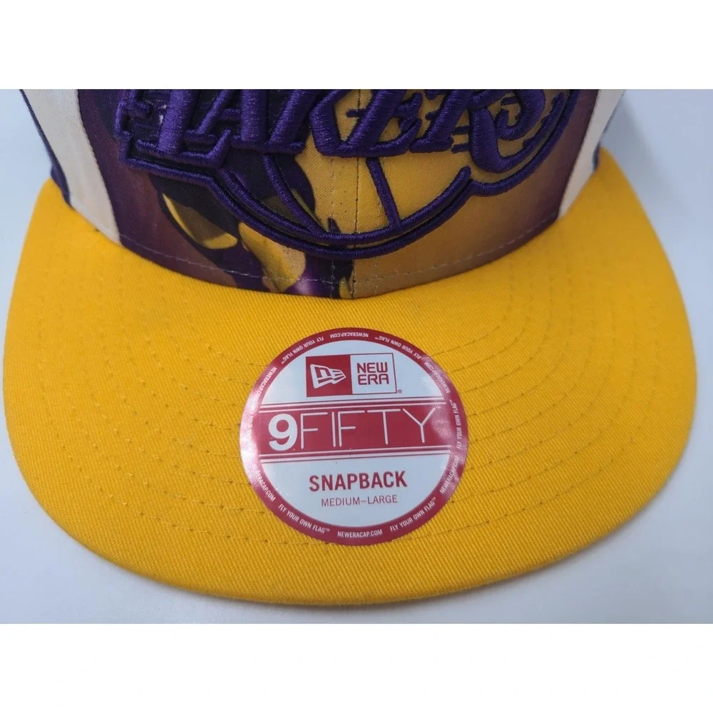 Los Angeles Lakers Iron Man Marvel New Era‎ 9Fifty Snapback Hat Cap NBA Purple